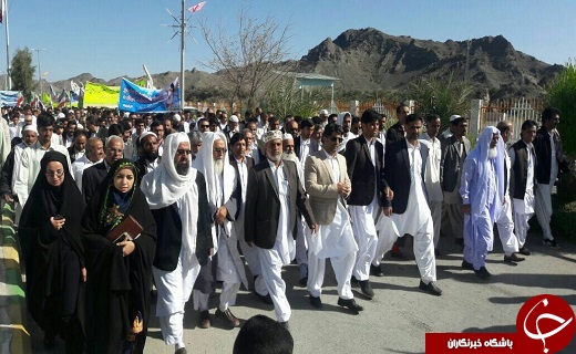حضور پر شور مردم انقلابی سیستان و بلوچستان در راهپیمایی 22 بهمن/نمایشی از وحدت و همبستگی+تصاویر