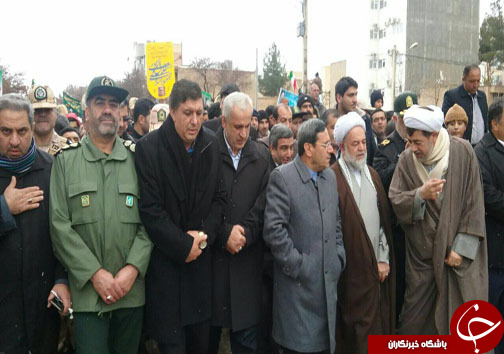 راهپیمایی 22 بهمن در خراسان شمالی+تصاویر