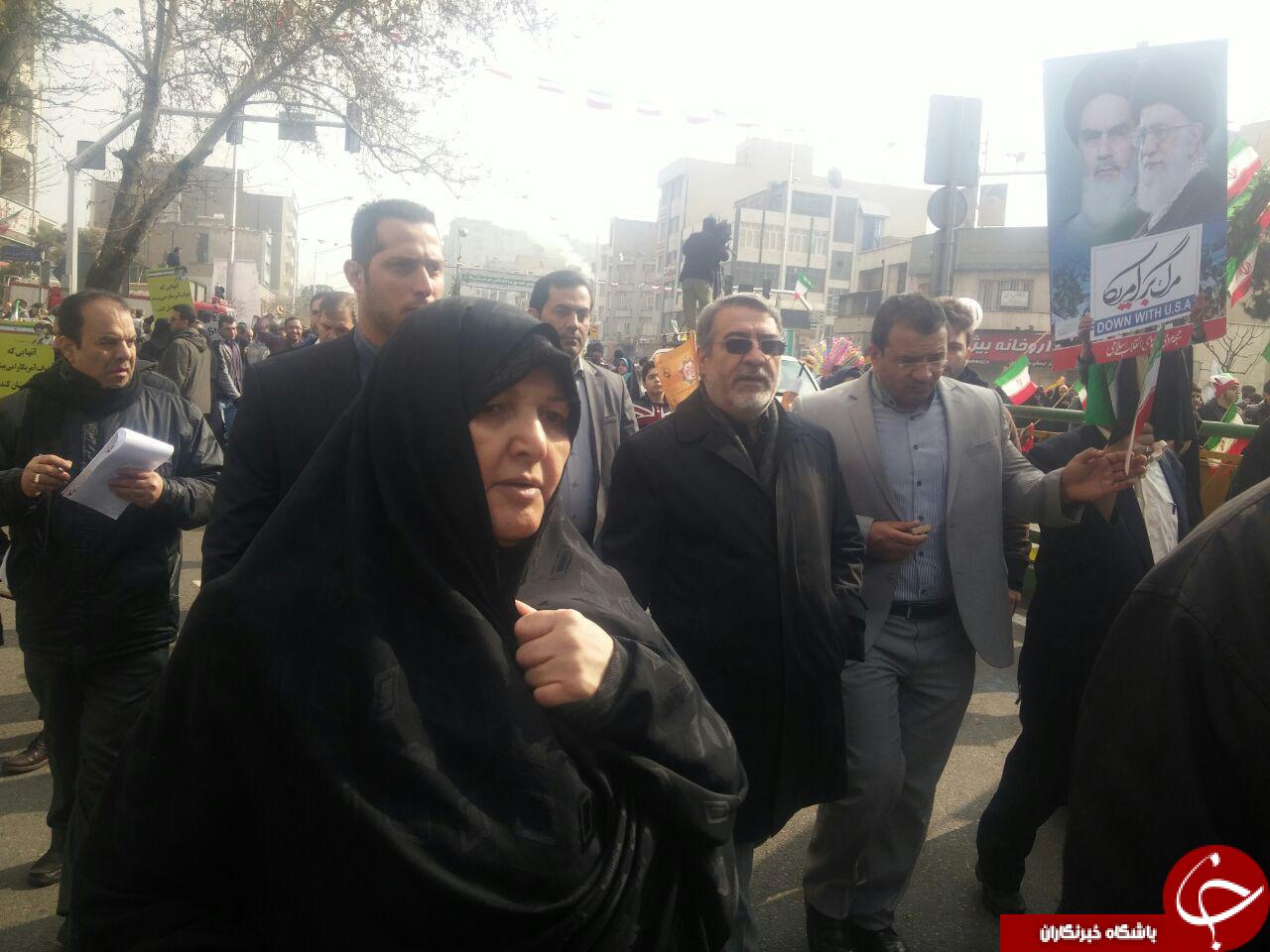 پاسخ تهدید آمریکایی&zwnj;ها در راهپیمایی 22 بهمن داده شد/ نمایش اقتدار ملی در خیابان آزادی + تصاویر