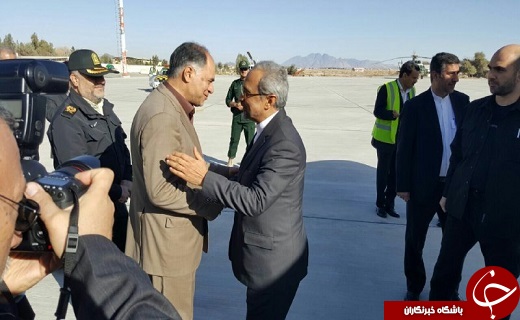 رئیس دفتر رئیس جمهور وارد زاهدان شد