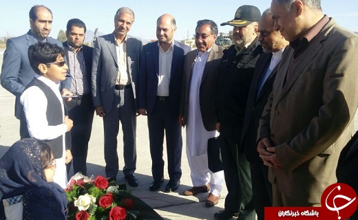 رئیس دفتر رئیس جمهور وارد زاهدان شد