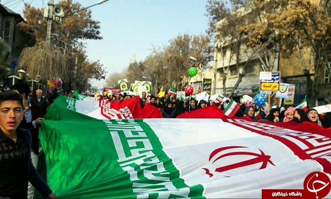 جشن سی وهشتمین بهار آزادی در قاب تصویر
