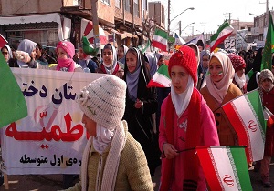 جشن انقلاب در شهرستان چالدران +تصاویر