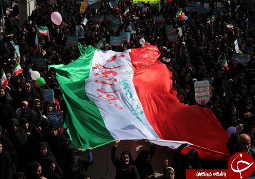 فریاد استقلال، آزادی، جمهوری اسلامی در فارس طنین انداز شد+تصاویر