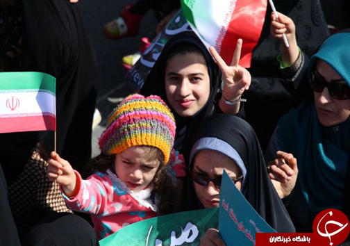 فریاد استقلال، آزادی، جمهوری اسلامی در فارس طنین انداز شد+تصاویر