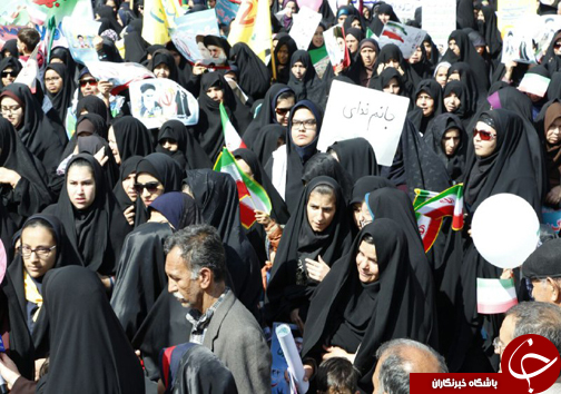 فریاد استقلال، آزادی، جمهوری اسلامی در فارس طنین انداز شد+تصاویر