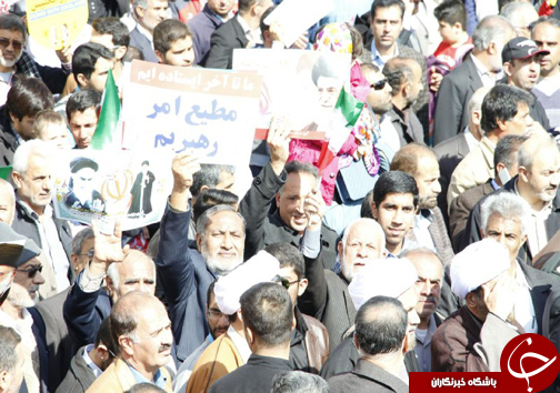 فریاد استقلال، آزادی، جمهوری اسلامی در فارس طنین انداز شد+تصاویر