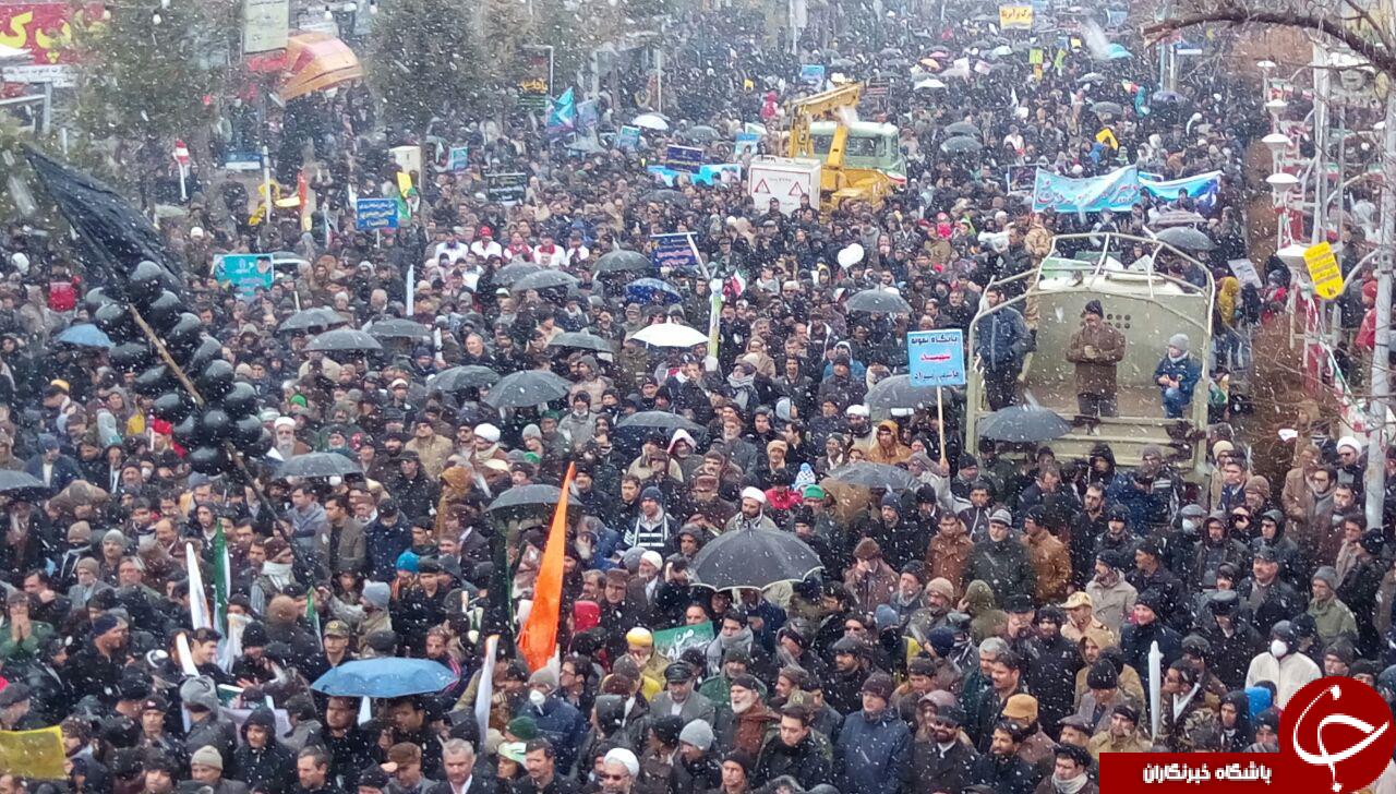 جشن سی وهشتمین بهار آزادی در قاب تصویر