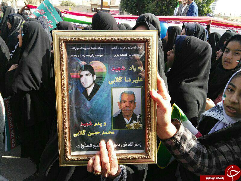راهپیمایی یوم الله 22 بهمن در لارستان+ تصاویر