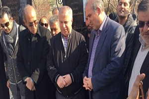 حضور جامعه فوتبال بر سرمزار پیشکسوتان + فیلم