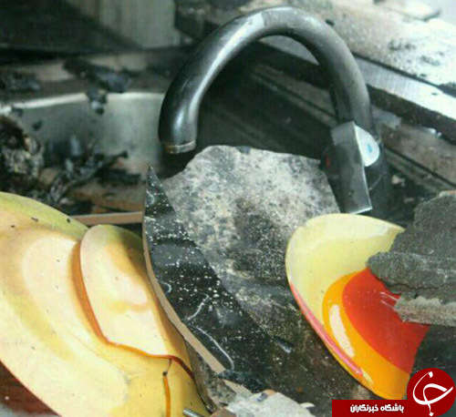 آتش سوزی منزل مسکونی در شهرانزلی یک مصدوم برجای گذاشت+تصاویر