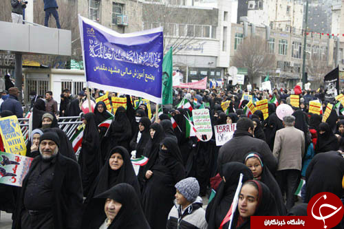 اجتماع عظیم المصطفائیان در راهپیمایی ۲۲ بهمن+ تصویر