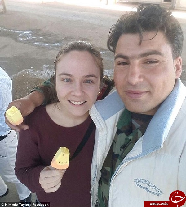دختر انگلستانی در خط مقدم مبارزه با داعش +تصاویر