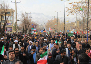 راهپیمایی 22 بهمن در چهارمحال و بختیاری برگزار شد