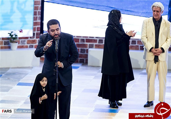 حجاب جالب توجه یک دختر در اختتامیه فجر