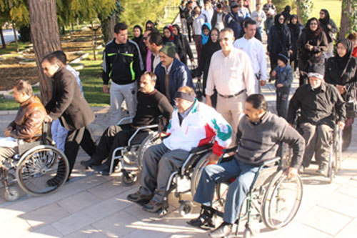 همایش ورزشی جانبازان در کرمان برگزار شد