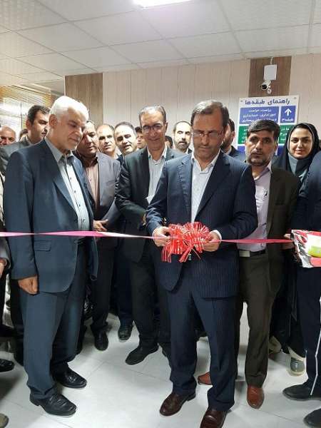 ساختمان اداری بیمارستان کهنوج به بهره برداری رسید