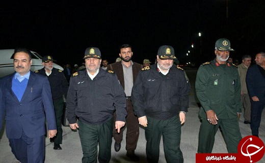فرمانده نیروی انتظامی وارد زاهدان شد