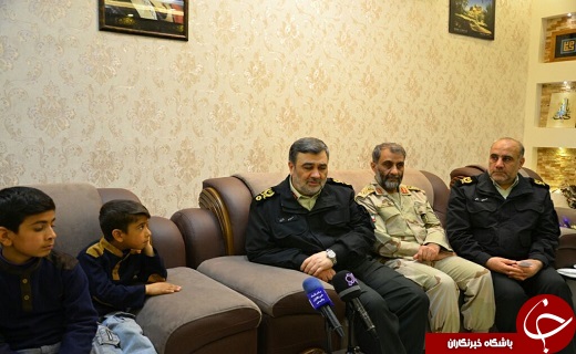 فرمانده نیروی انتظامی وارد زاهدان شد + تصاویر
