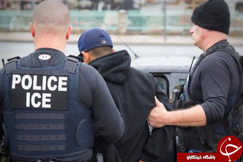 بازداشت صدها مهاجر به دست پلیس آمریکا+تصاویر//////////////