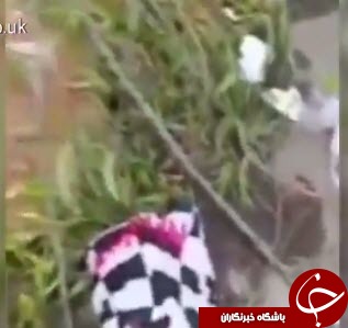 نوزاد رها شد در خیابان عابران را شوکه کرد+ تصاویر