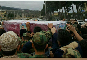 استقبال از پیکر شهید امنیت پایدار در گرگان