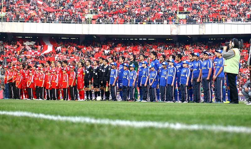 گل اول پرسپولیس در دربی هشتاد و چهار + فیلم