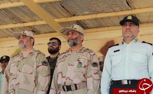 بازدید هوایی فرمانده ناجا و مرزبانی از مرزهای شرقی کشور