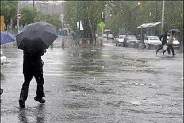 میزان بارش در نقاط استان در 24 ساعت