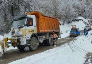 حضور مستمر نیروهای راهداری در جاده‌‌های ارتباطی