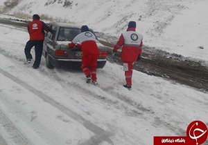 امداد رسانی به چهار هزار مسافر در راه مانده