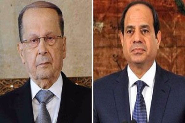 میشل عون: به نقش مصر در منطقه بسیار امیدواریم