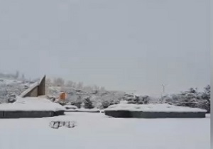 نمایی از میدان برفی قائم + فیلم