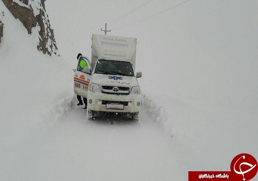 امداد رسانی به پیرمرد روستایی