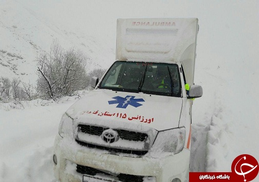 امداد رسانی به پیرمرد روستایی