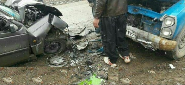 یک کشته و 6 مصدوم در تصادف جاده روستایی روشت بناب