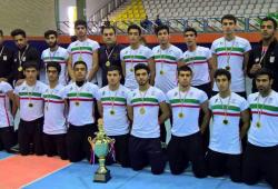 قهرمانی تیم ملی کبدی جوانان ایران در جام فجر