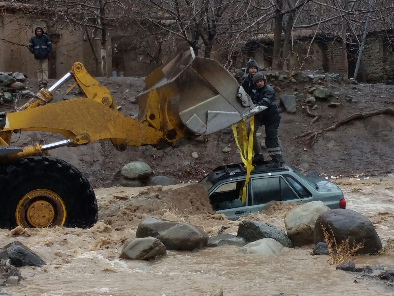 تصاویری ازآبگرفتگی معابردرکرمان