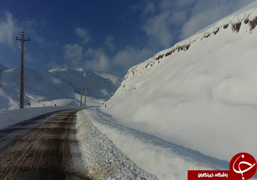 بازگشایی راه ارتباطی ۳۵ روستای الموت غربی