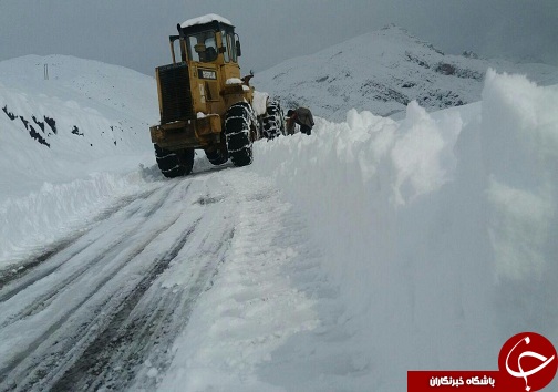 بازگشایی راه ارتباطی ۳۵ روستای الموت غربی