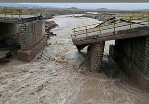 محور شیراز - جهرم به علت ریزش پل مسدود است