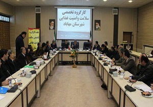 کار گروه سلامت و امنیت غذایی یکی از کارگروه‌های موفق مهاباد