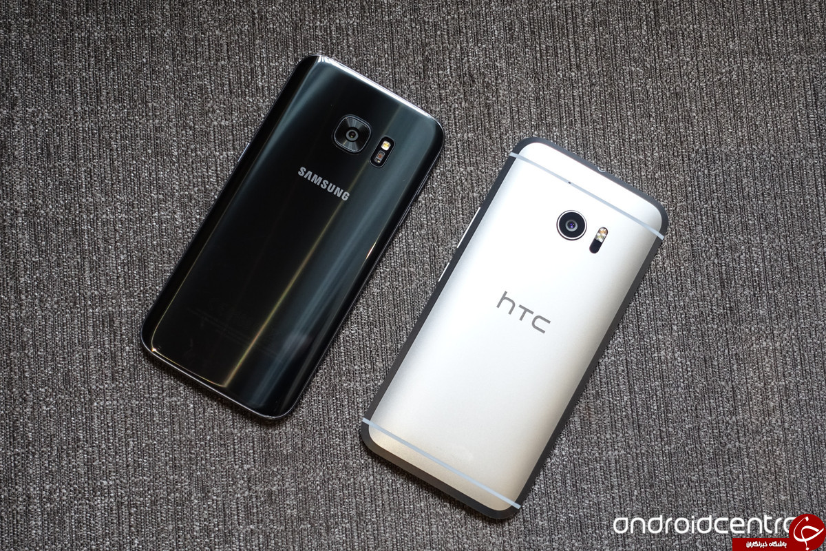 مقایسه گوشی سامسونگ گلکسی S7 و گوشی HTC 10