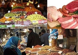 گرانی 10 گروه خوراکی طی یک سال