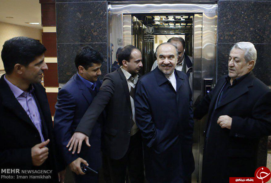 محافظت جالب از وزیر+عکس