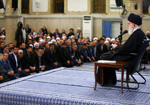 رهبر انقلاب: امسال ۲۲ بهمن برای ایران اسلامی آبرو شد/ملت با کسانی که در روز عاشورا جوان بسیجی را کتک زدند آشتی نمی‌کنند+ فیلم
