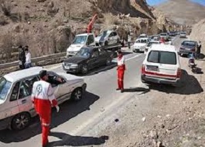 وخیم بودن حال راننده آمبولانس "هلال احمر" ساوه