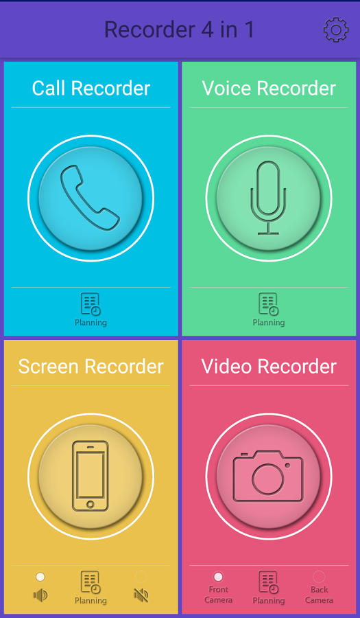 Recorder 4 in 1