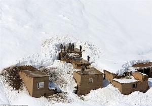 سقوط بهمن در روستای برده سور از توابع بخش سیلوانا ارومیه/2 نفر جان باختند