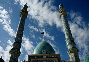 نمایی زیبا از مسجد مقدس جمکران + فیلم و تصاویر